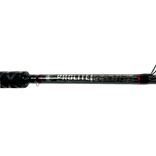 Carbon X Live Bait 7’10” Extra Light Casting - Custom Red/Blue Trim Package