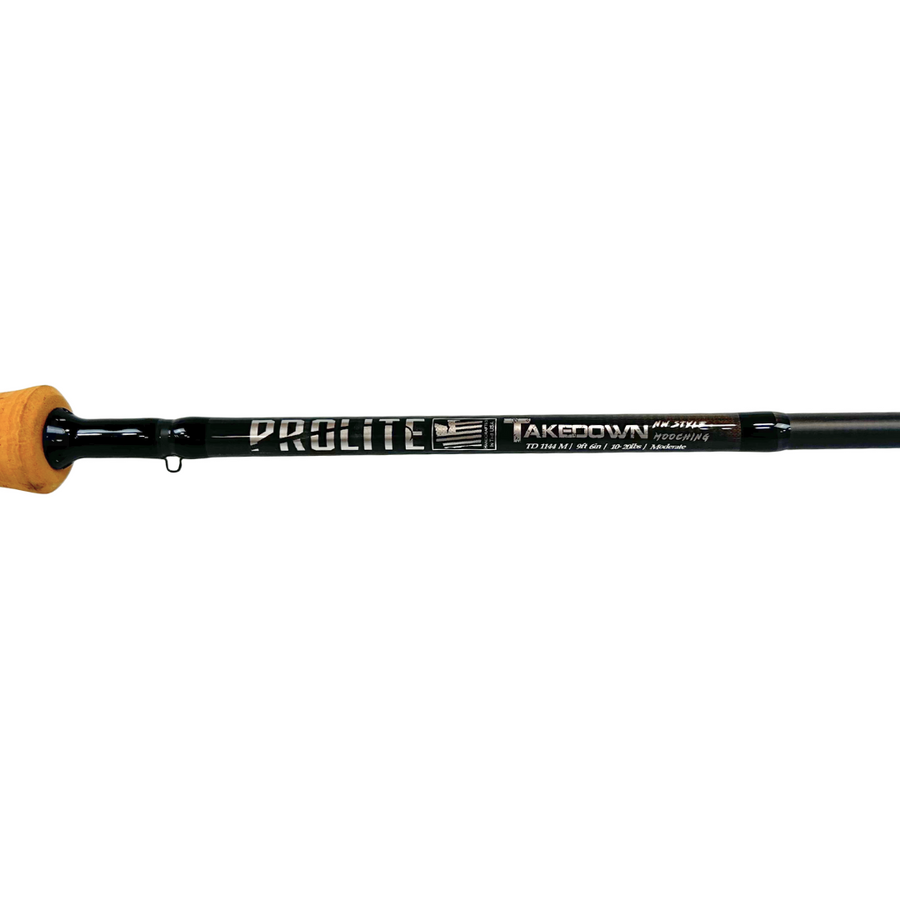 Prolite 10'6" Salmon Mooching Rod 10–20 lb | Medium NW Takedown Black Trim