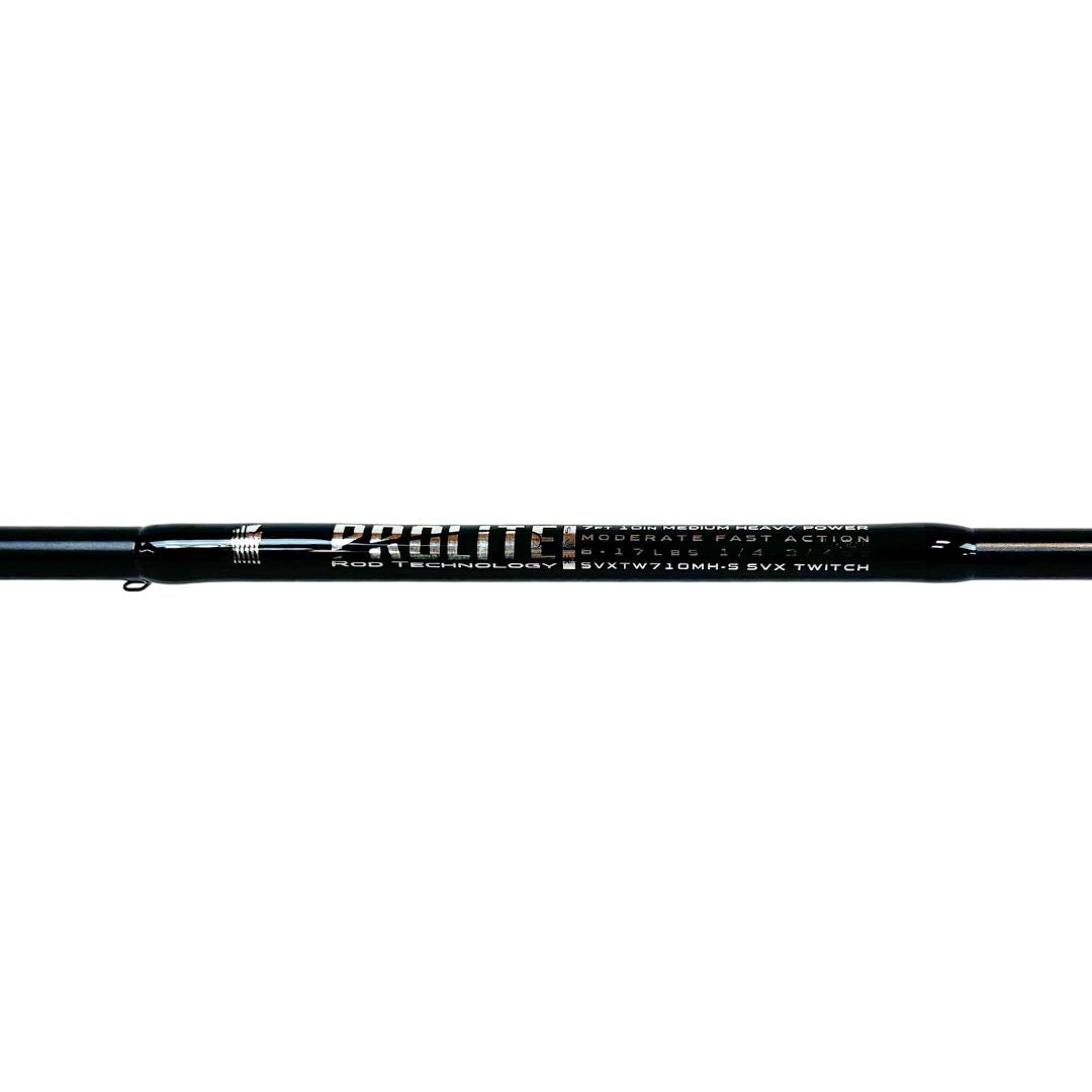 SVX SALMON TWITCH/ HOVER ROD 7'10" 8-17# MEDIUM HEAVY MOD-FAST SPINNING | BLACK GUIDES