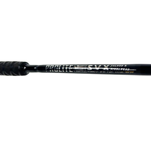 SVX SALMON & STEELHEAD 10'6" 8-12# MEDIUM LIGHT 2-PIECE CENTERPIN W/ UPGRADED REEL SEAT