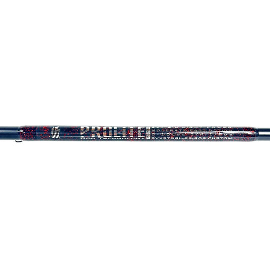 Prolite 9'6" Salmon & Steelhead Spinning Rod 6-10 lb | Light Power | SVX | Black and Red