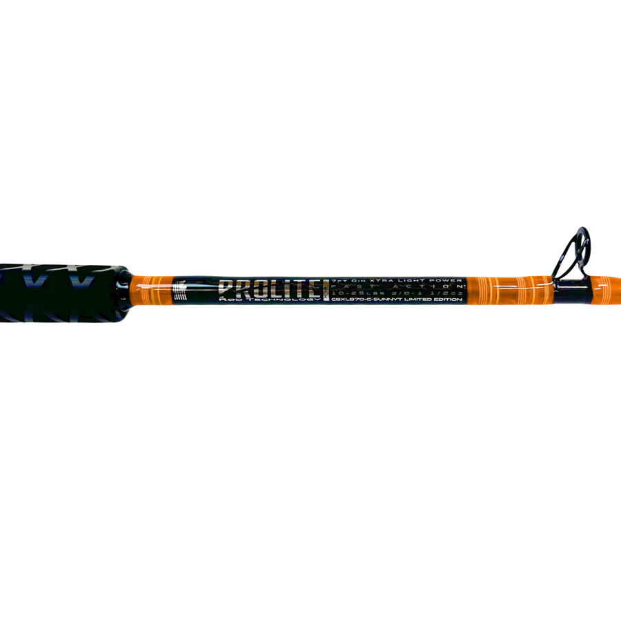 Prolite 7' Tuna Live Bait Casting Rod 10–25 lb | Extra Light Carbon X (No Trigger)