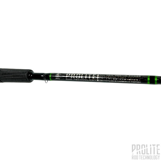 Carbon X Twitch 7’10” Medium Spinning with Aluminum Reel Seat