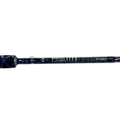 Prolite 10'6" Salmon Downrigger Trolling Rod 10–25 lb | Medium Heavy Takedown DR ("Smoke Signals")