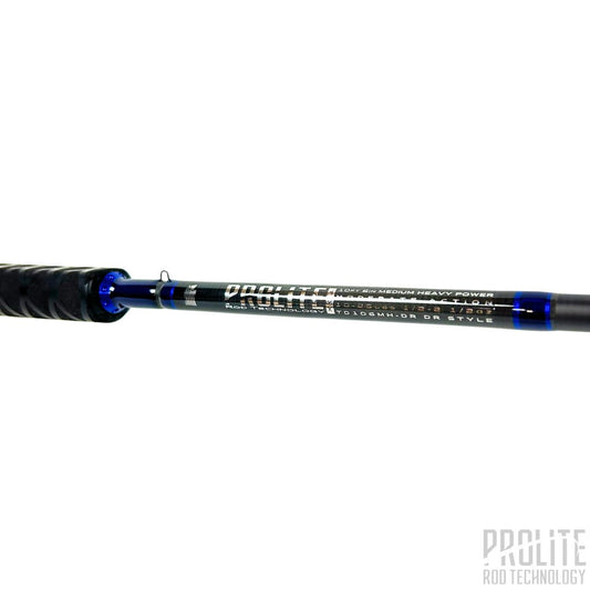 Takedown DR Style 10'6” 10-25# Medium Heavy Power- Limited Edition Blue Colorway