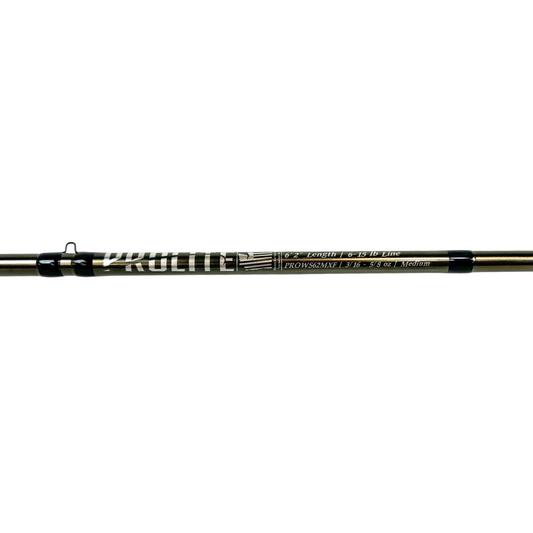 WALLEYE SPINNING 6'2" MEDIUM X-FAST