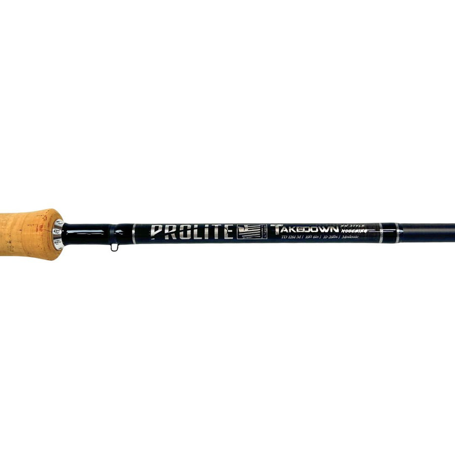Prolite 10'6" Salmon Mooching Rod 10-20 lb | Medium NW Takedown Silver Trim