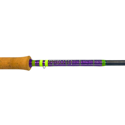 Takedown NW Style 10'6” 10-20# Medium Power- "PURP n' YELLA"