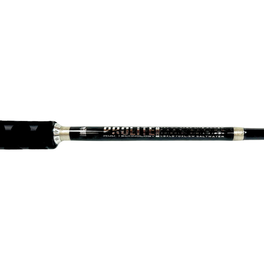 Prolite Carbon X 7' 10–25 lb Saltwater Live Bait Rod | Yellowtail, Calico, Dorado & Albacore