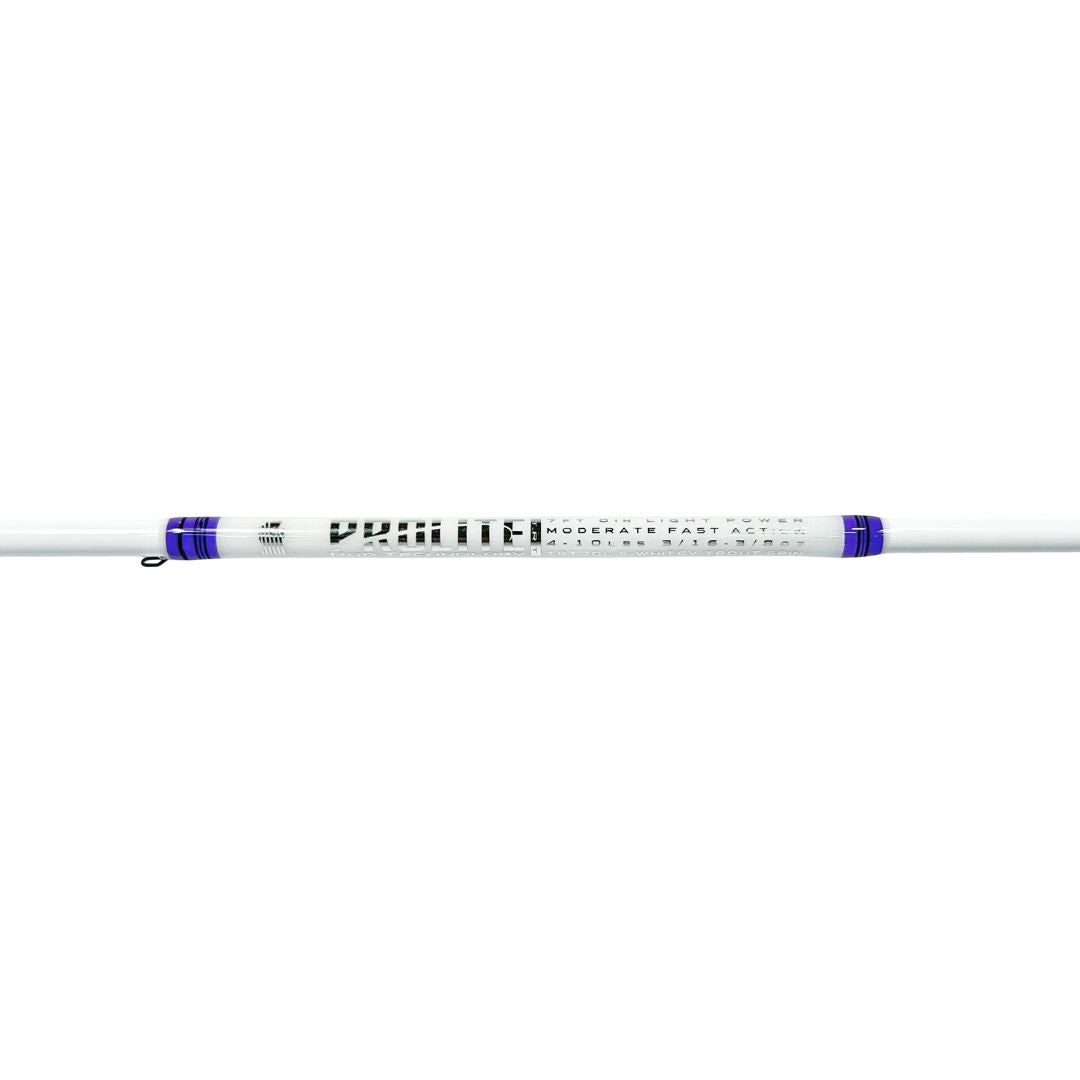 Trout Spinning Rod 7'0" 4-10# | Light Power | White & Purple
