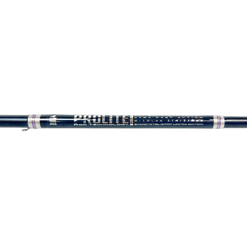 Prolite 7'6" Salmon & Steelhead Twitching Spinning Rod 8–12 lb | Light Extra Fast SVX "Purp" Limited Edition