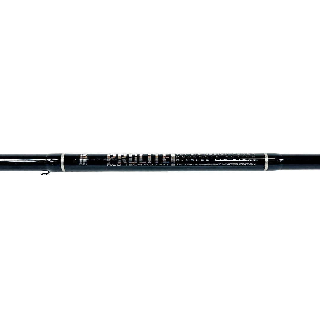 Trout Spinning Rod 7'0" 8-15# | Medium Power | Black & Silver