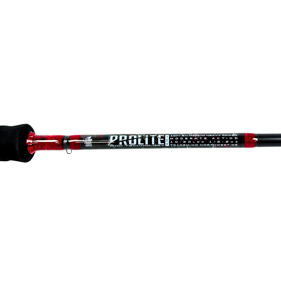 Takedown NW Style 10'6” 10-20# Medium- Limited Edition Red and Black Colorway