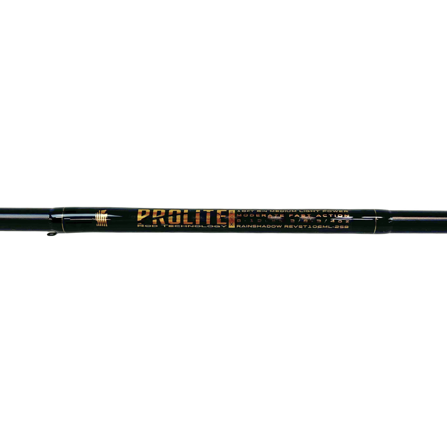Prolite 10'6" Salmon & Steelhead Spinning Rod 8–12 lb | Medium Light SVX "Gold Dragon"