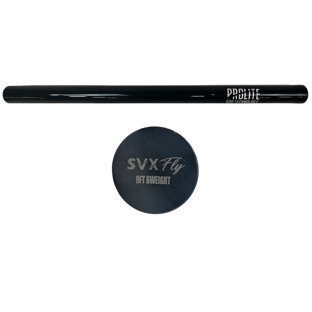 SVX FLY 9'0" 6-WEIGHT 4-PIECE WITH CARBON TUBE