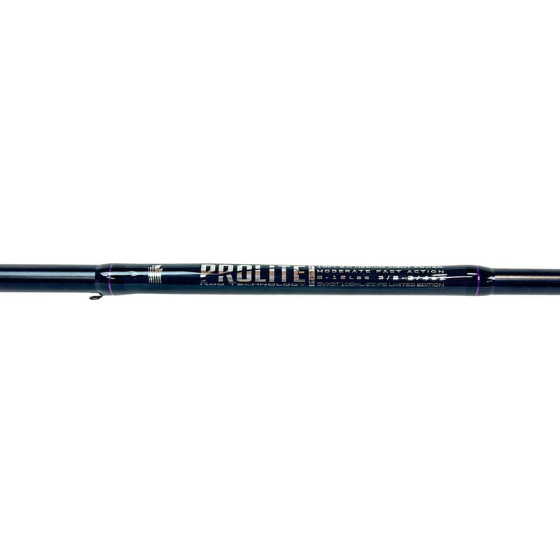 SVX Salmon & Steelhead 10'6” 8-12# Medium Light Spinning Rod-  "Purple & Black Colorway"