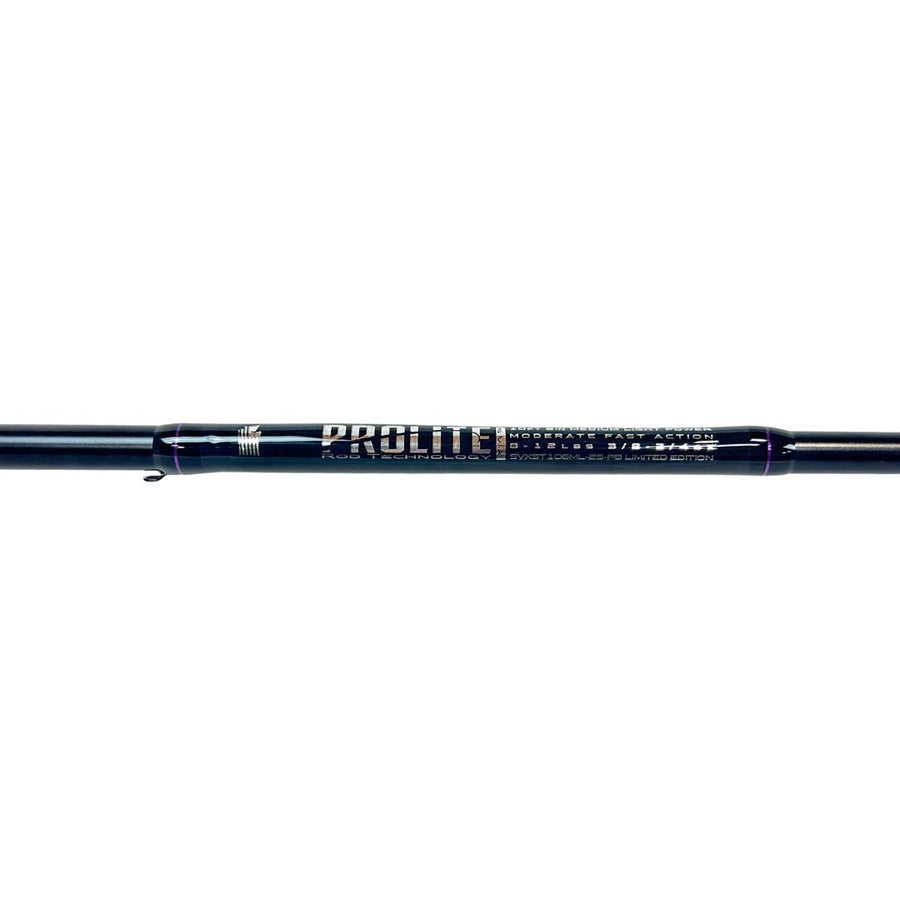 SVX Salmon & Steelhead 10'6” 8-12# Medium Light Spinning Rod-  "Purple & Black Colorway"