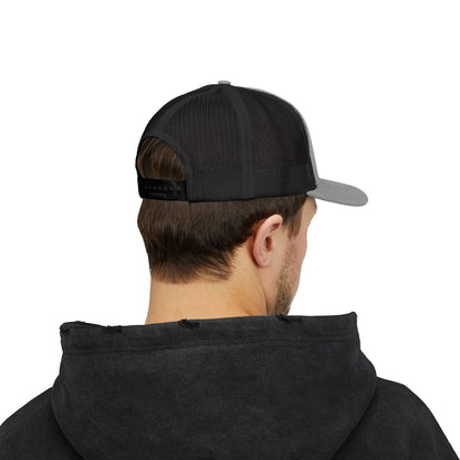 Little Dude Snapback Trucker Cap – Black Logo Edition