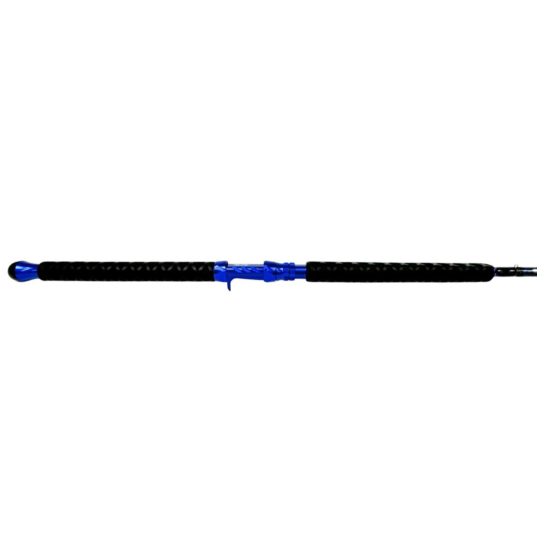 Takedown DR Style 10'6” 12-30# Heavy Power - Blue Trim Package