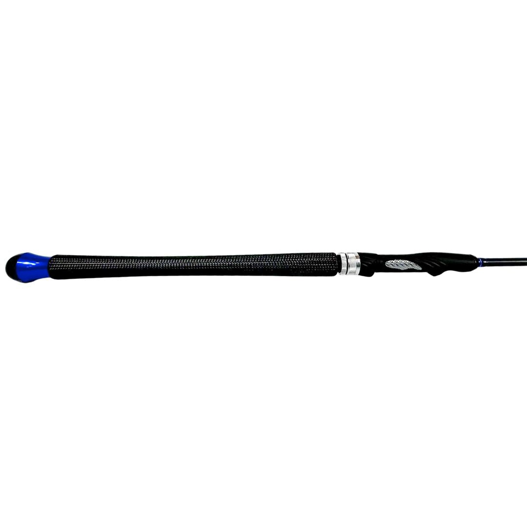 SVX Salmon & Steelhead 9'6” 4-8# Ultra Light Spinning Rod- "Blue & Silver Colorway"
