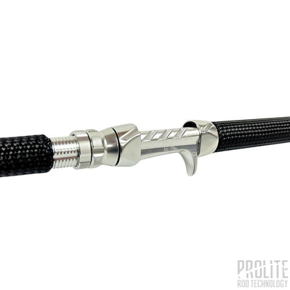 TAKEDOWN 9'6" 10-20# MEDIUM / SILVER TRIM PACKAGE / BULLET PROOF CARBON GRIPS