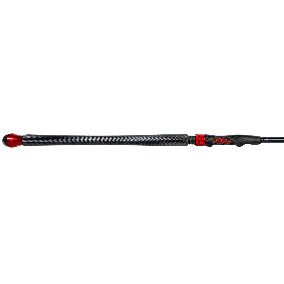 Prolite 10'0" Salmon & Steelhead Float Spinning Rod 8–12 lb | Medium Light | Red & Black Colorway