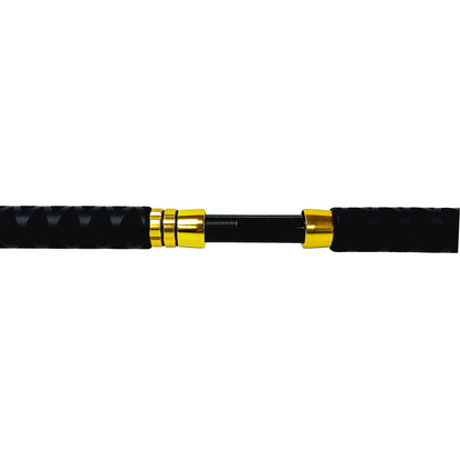 SELECT BLEND HALIBUT 6'6" 30-60# HEAVY SPIRAL WRAP (GOLD/BLACK TRIM)