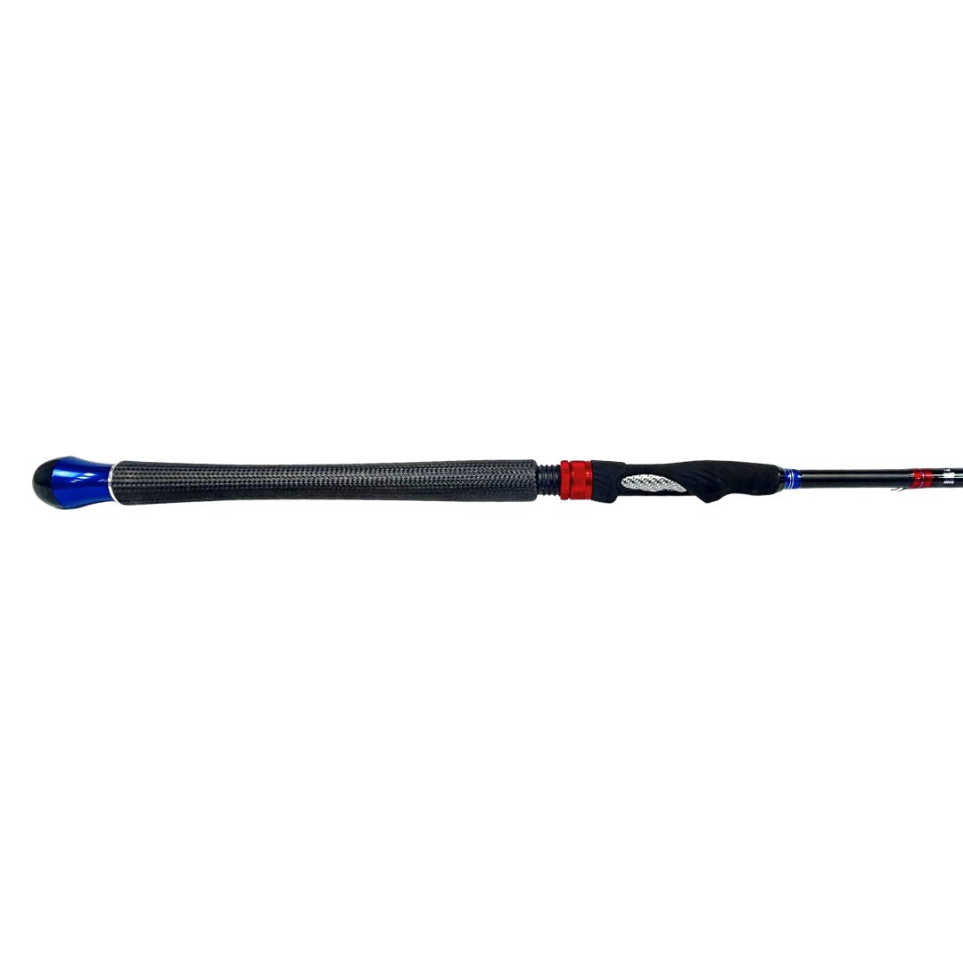 SVX SALMON TWITCH/ HOVER ROD 7'6" 8-12# LIGHT XTRA FAST SPINNING | LIMITED EDITION "USA"