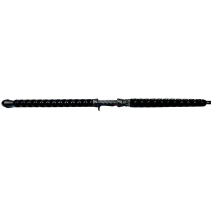 Prolite 10'6" Salmon Downrigger Trolling Rod 10–25 lb | Medium Heavy Takedown DR ("Smoke Signals")