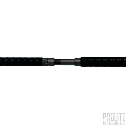 SELECT BLEND HALIBUT 5'8" 50-100# XTRA HEAVY SPIRAL WRAP (GREY TRIM)