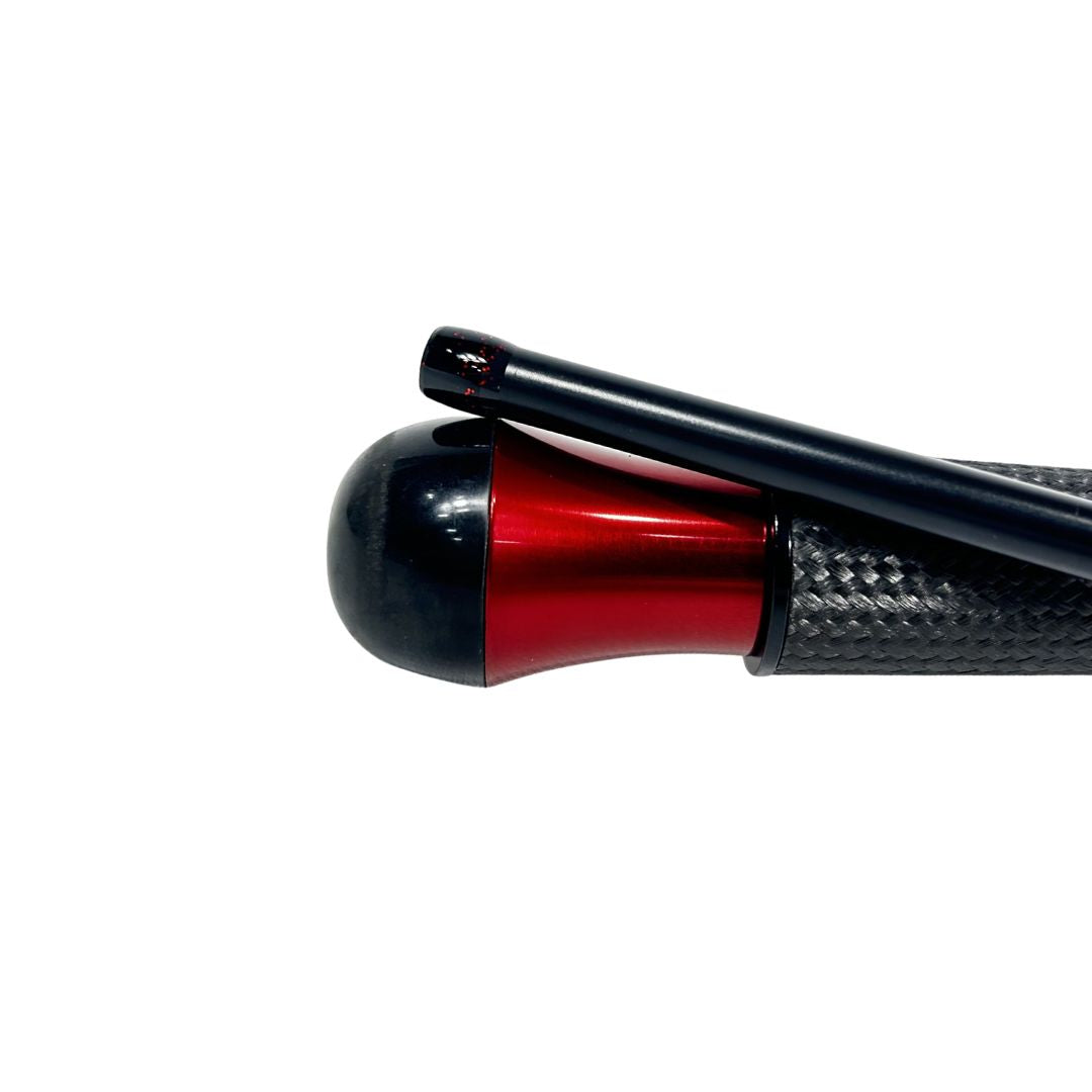 Prolite 9'6" Salmon & Steelhead Spinning Rod 6-10 lb | Light Power | SVX | Black and Red