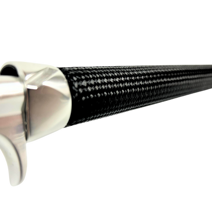 TAKEDOWN 9'6" 10-20# MEDIUM / SILVER TRIM PACKAGE / BULLET PROOF CARBON GRIPS