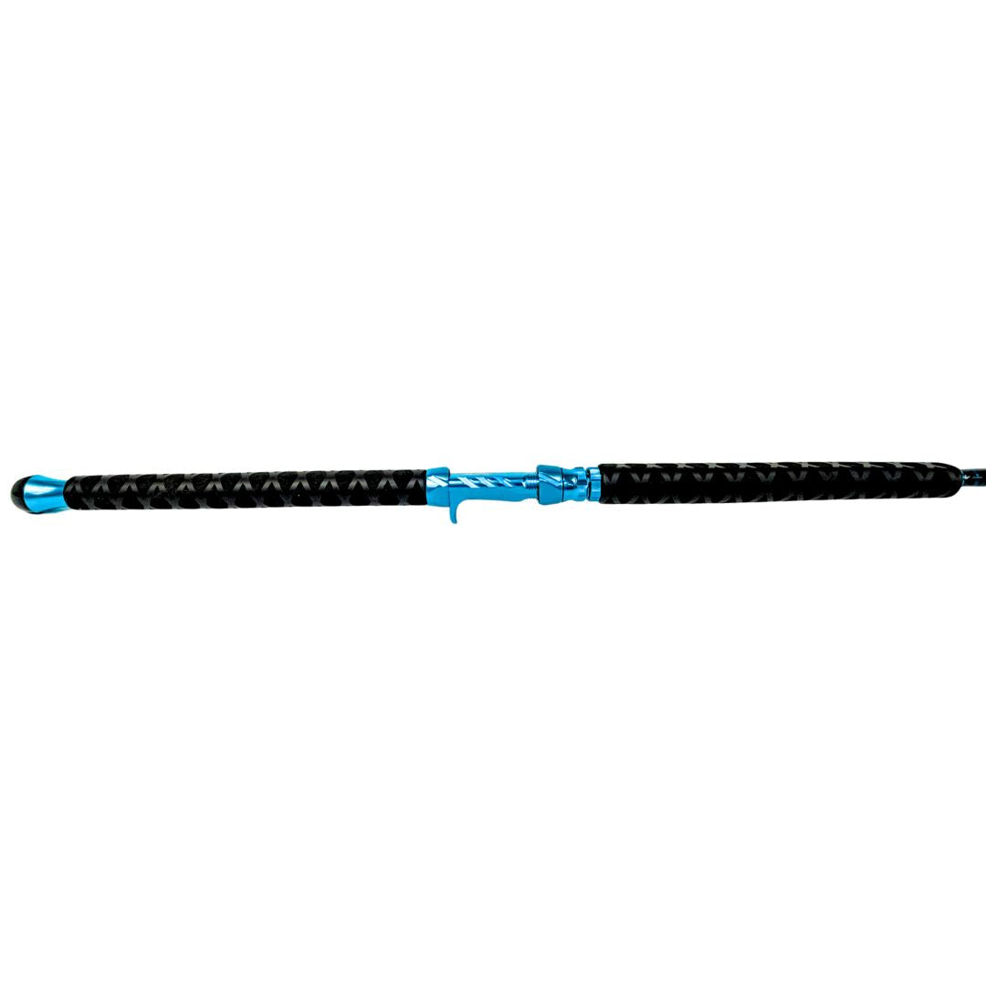 Prolite 10'6" Salmon Downrigger Trolling Rod 10–25 lb | Medium Heavy Takedown DR Seafoam Trim