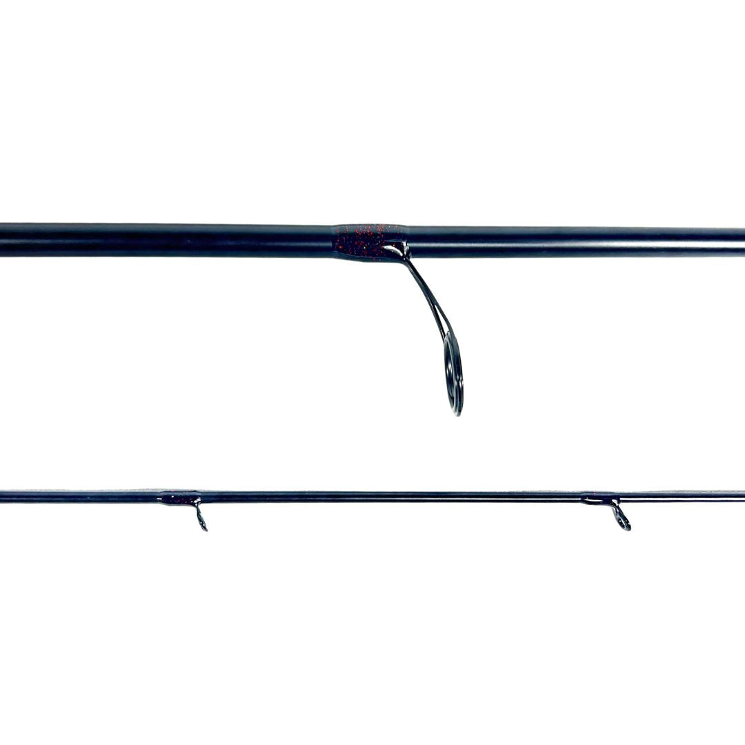 Prolite 10'6" Salmon & Steelhead Float Spinning Rod 8–12 lb | Medium Light | Red & Black Galaxy