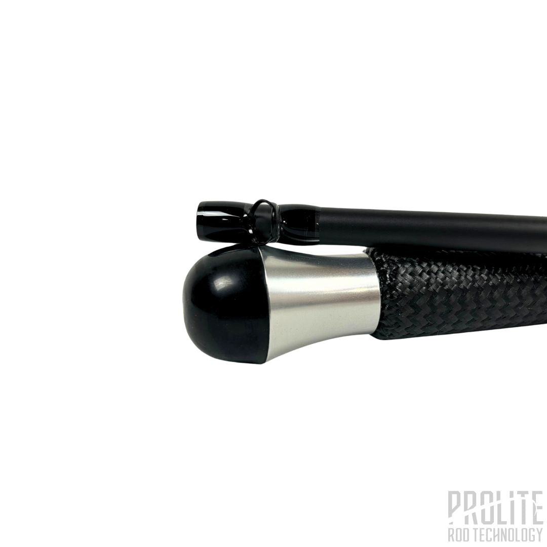 TAKEDOWN 9'6" 10-20# MEDIUM / SILVER TRIM PACKAGE / BULLET PROOF CARBON GRIPS