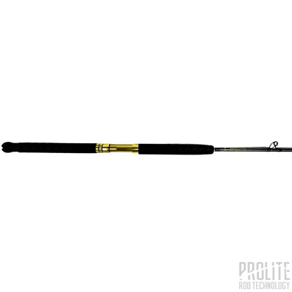 SELECT BLEND HALIBUT 5'8" 50-100# XTRA HEAVY SPIRAL WRAP (GOLD TRIM)