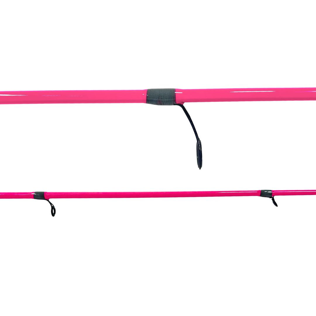 Trout Spinning Rod 7'0" 4-10# | Light Power | Hot Pink & Grey