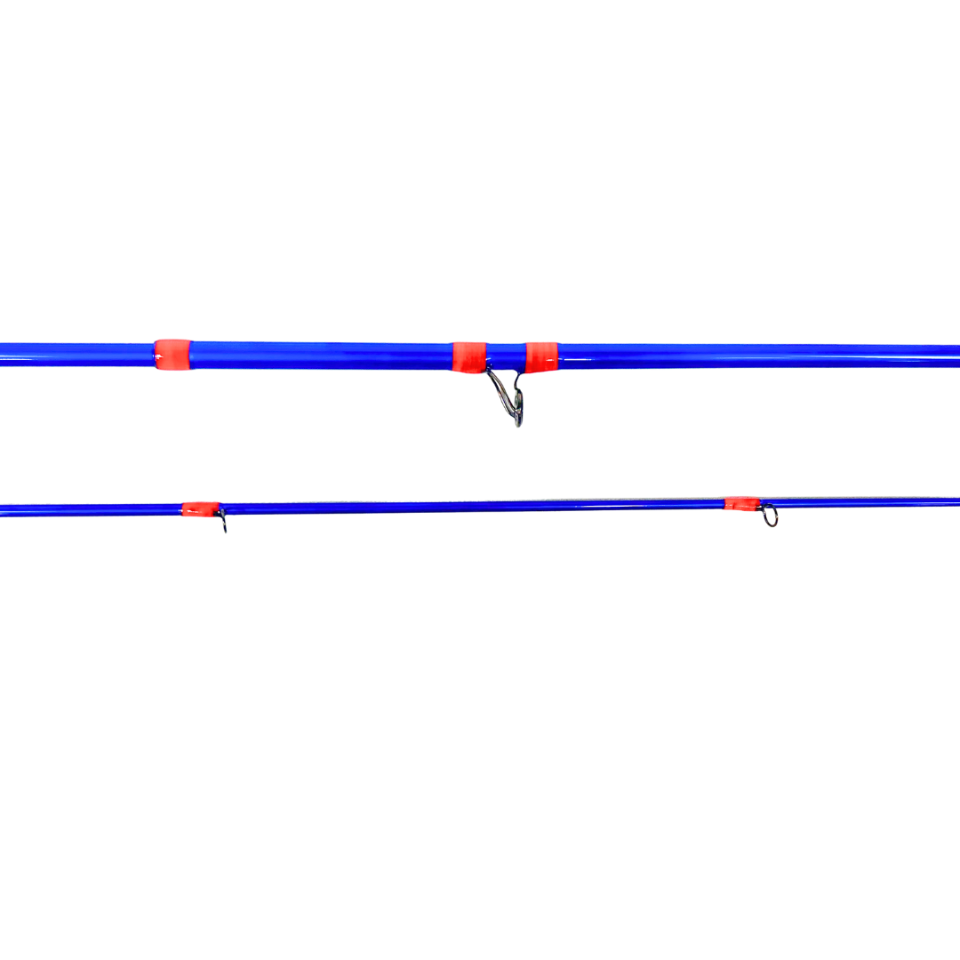 TITANIUM FLY 9'0" 5-WEIGHT 4-PIECE WITH CARBON TUBE / TITANIUM TRIM PACKAGE WITH NEON PINK WRAPS