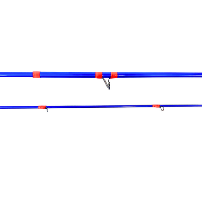 TITANIUM FLY 9'0" 5-WEIGHT 4-PIECE WITH CARBON TUBE / TITANIUM TRIM PACKAGE WITH NEON PINK WRAPS