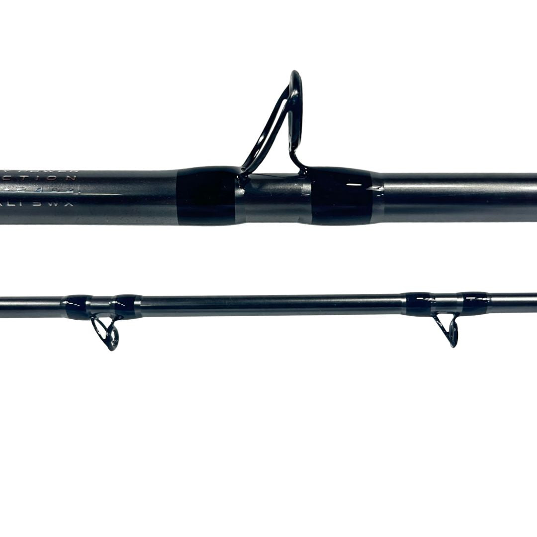 SELECT BLEND HALIBUT 5'8" 50-100# | XTRA HEAVY | SPIRAL WRAP | BLACK