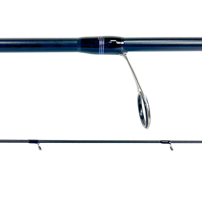 SVX Salmon & Steelhead 9'6” 4-8# Ultra Light Spinning Rod- "Blue & Silver Colorway"