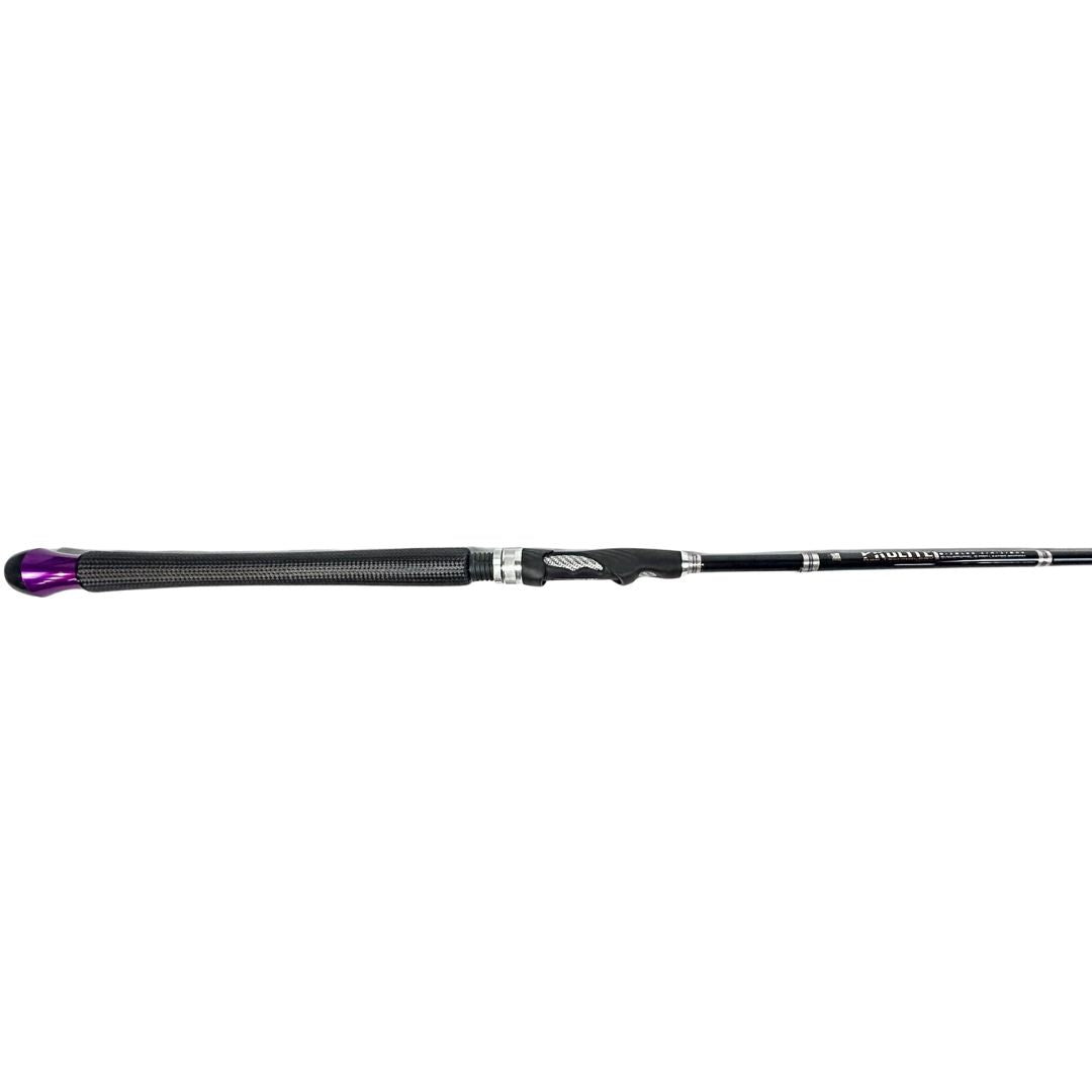 SVX SALMON TWITCH/ HOVER ROD 7'6" 8-12# LIGHT XTRA FAST SPINNING | LIMITED EDITION "PURP"