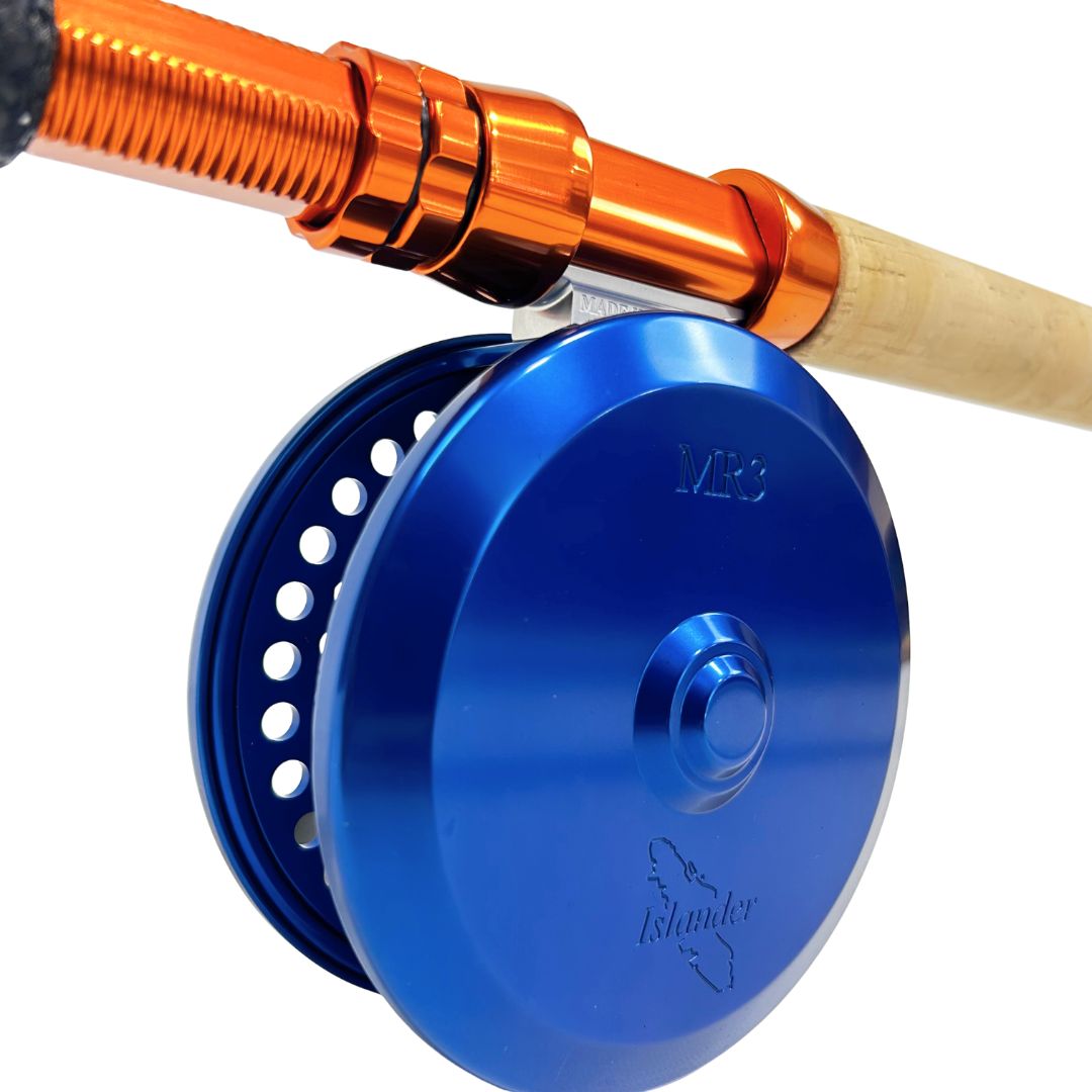 Takedown NW Style 10'6” 10-20# Medium Power- "DRIP STICK" Combo | Islander Blue MR3