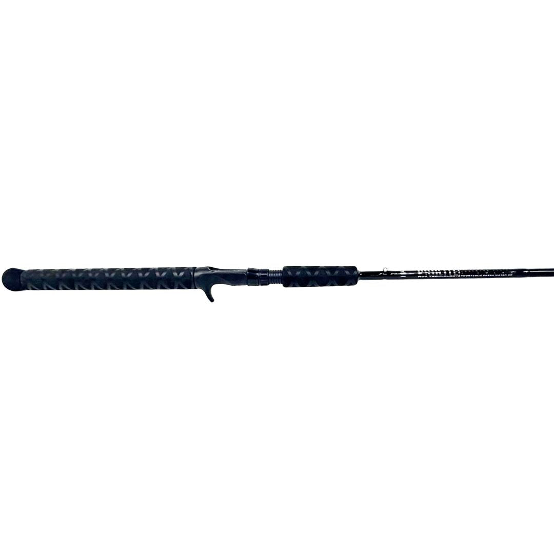 Freshwater DR Spiral Wrapped Rod 7'10" 4-10# | Light Power | Blackout