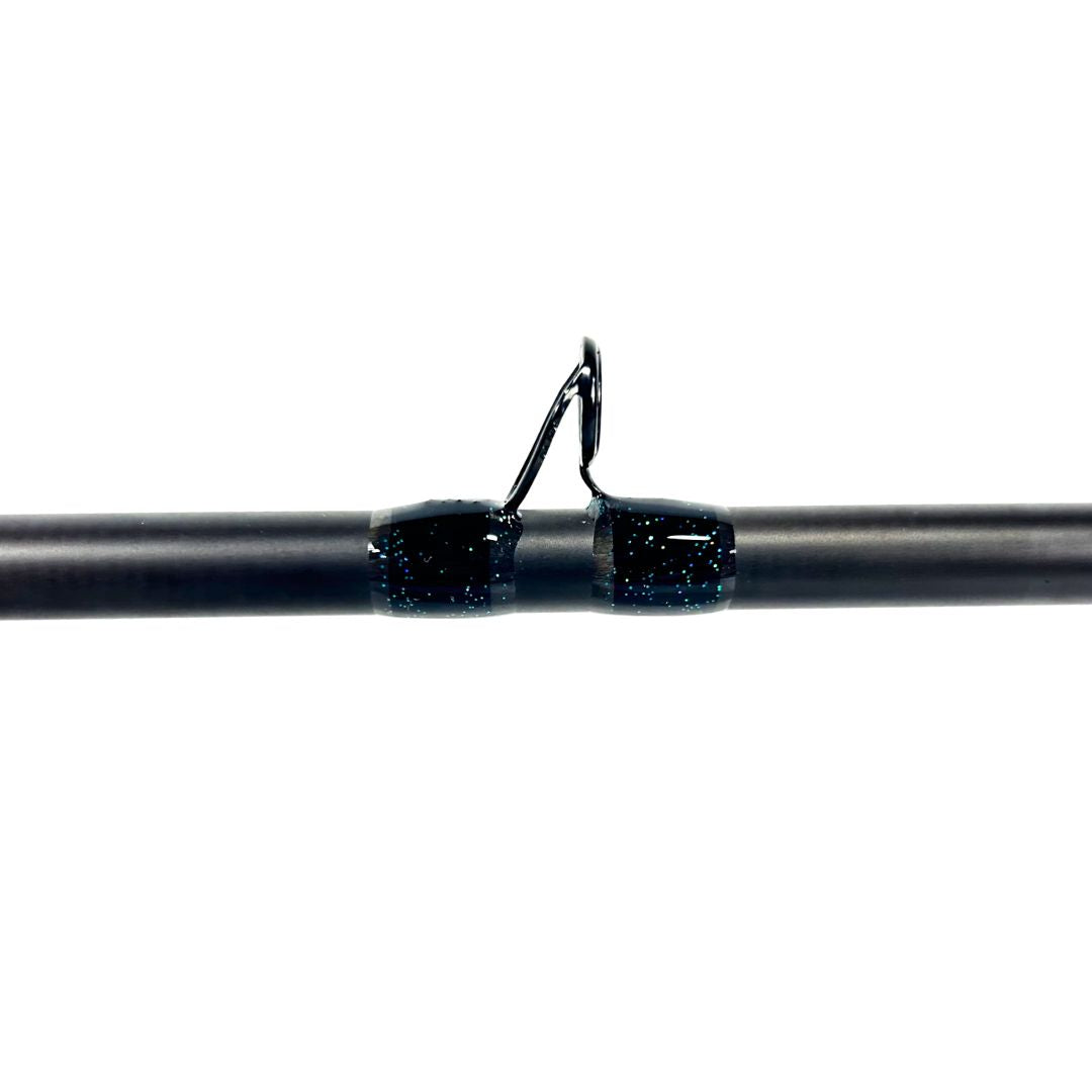 Prolite 10'6" Salmon Downrigger Trolling Rod 10–25 lb | Medium Heavy Takedown DR Seafoam Trim