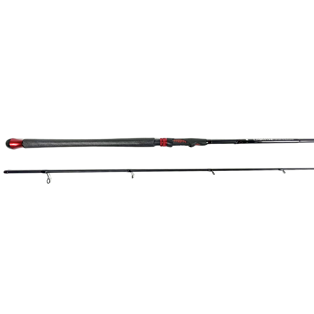 Prolite 10'0" Salmon & Steelhead Float Spinning Rod 8–12 lb | Medium Light | Red & Black Colorway