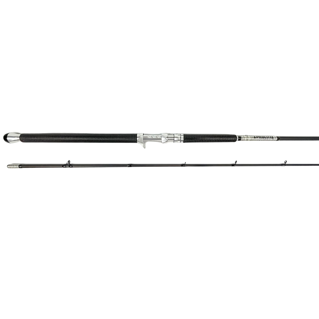 Takedown Casting Style 10'6” 10-25# Medium Heavy Power- Silver Bulletproof Edition