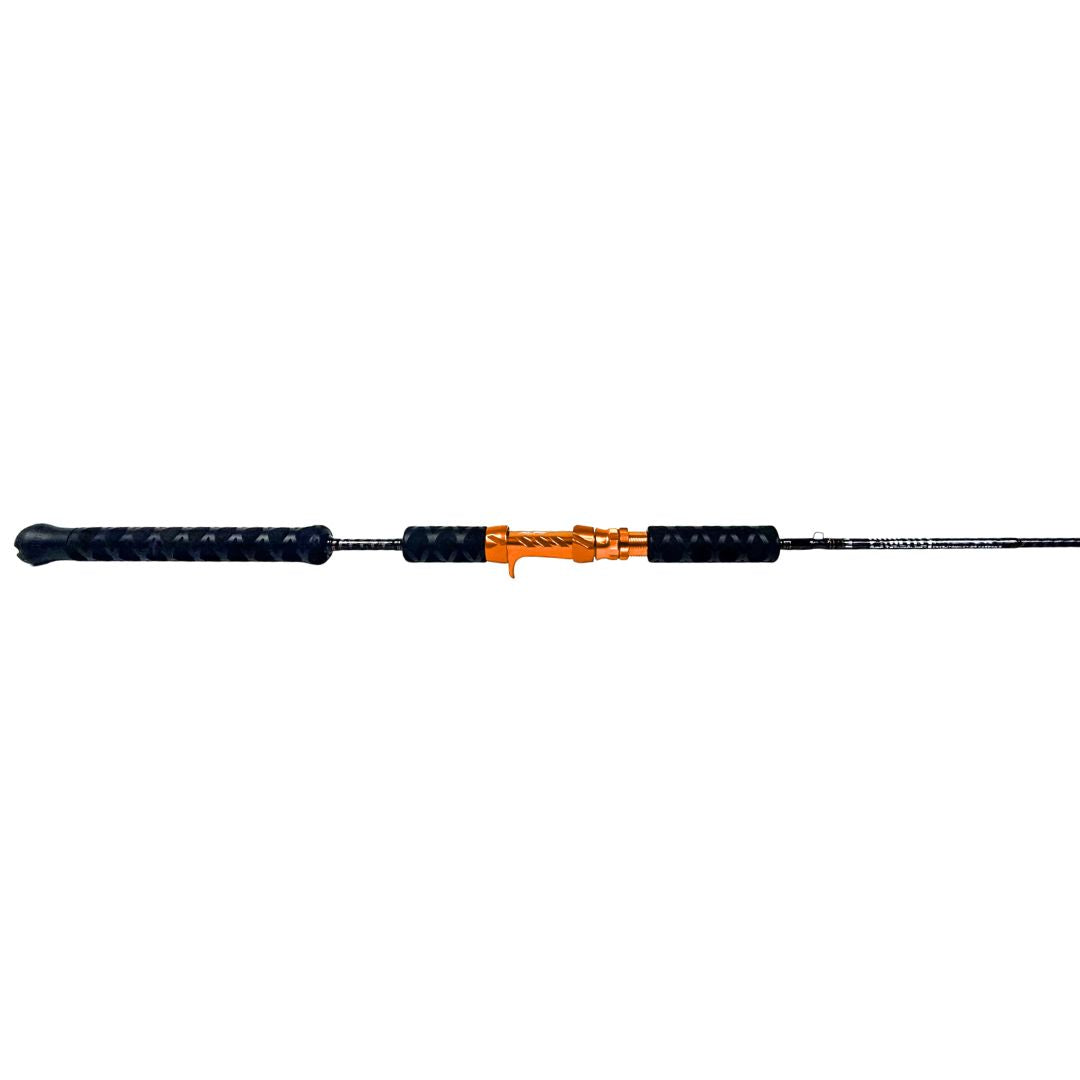 Carbon X Slow Pitch 7'0" 25-50# Medium Heavy | Casting With Trigger  | Black & Orange