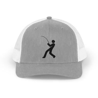 Little Dude Snapback Trucker Cap – Black Logo Edition