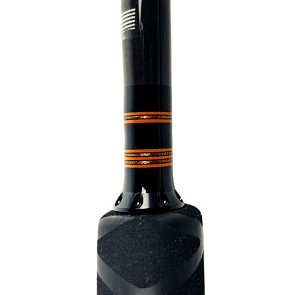 Prolite 10'6" Medium Heavy Salmon Downrigger Trolling Rod – Takedown, 10-25 lb – Orange/Black
